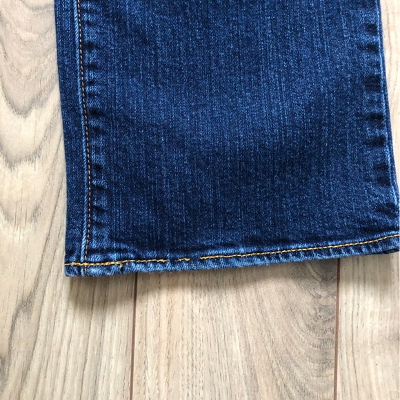 Women’s American Eagle Outfitters Stretch Straight Blue Denim Jeans size 8 short - Picture 9 of 14